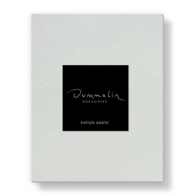 Dommelin Topper Hoeslaken Uni Satijn 600TC 728 Ecru 180x210/9