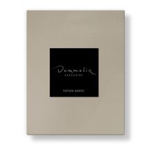 Dommelin Topper Hoeslaken Uni Satijn 600TC 719 Truffel 210x220/9