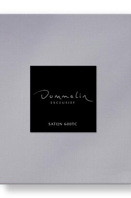 Dommelin Topper Hoeslaken Uni Satijn 600TC 725 Parel 100x210/9