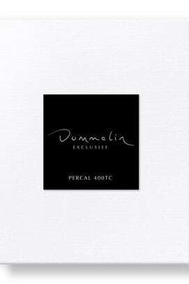 Dommelin Hoeslaken Uni Percal 200TC 510 Wit 160x220/30