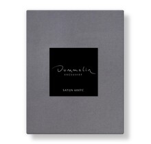 Dommelin Topper Hoeslaken Uni Satijn 600TC 750 Zink 140x200/9