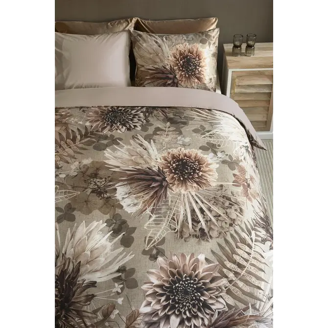 Riviera Maison Protea dekbedovertrek 140x200/220 Zand