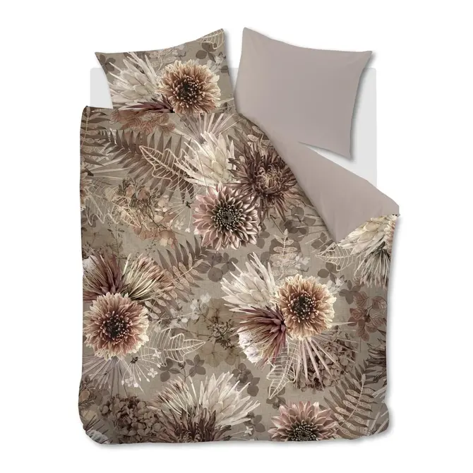 Riviera Maison Protea dekbedovertrek 200x200/220 Zand