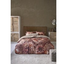 Riviera Maison Protea dekbedovertrek 200x200/220 Terra