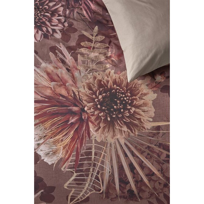 Riviera Maison Protea dekbedovertrek 240x200/220 Terra