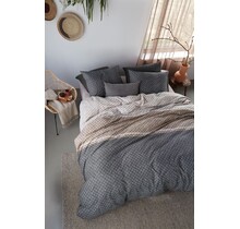 Beddinghouse Naomi Antracite 200x200/220