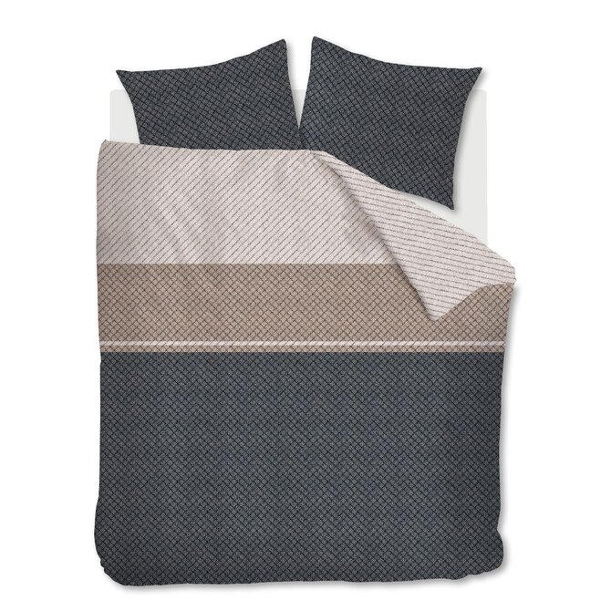 Beddinghouse Naomi dekbedovertrek 200x200/220 Antraciet