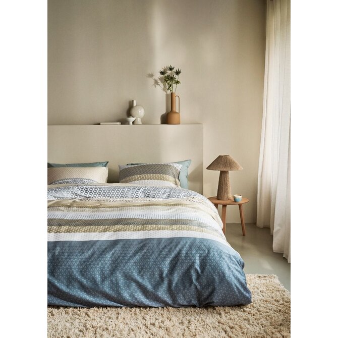 Beddinghouse Nilo dekbedovertrek 240x200/220 Blauw