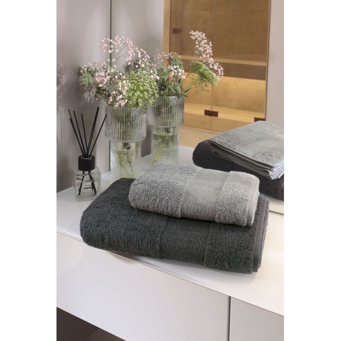 Cawö The Luxury 5000 Gezichtsdoekje 30x30 basalt