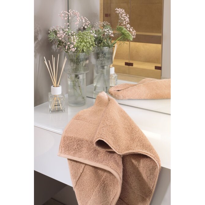 Cawö The Luxury 5000 Handdoek 50x100 pale rose