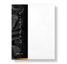 Dommelin Hoeslaken Uni Percal 200TC 510 Wit 80x210/30