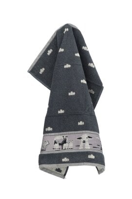 Bunzlau Castle Sheep keukendoek 53x60 Anthracite