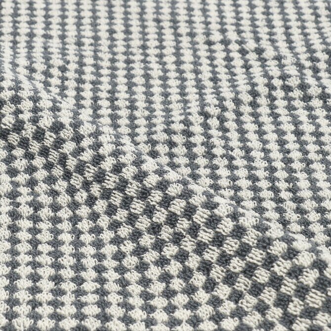 Bunzlau Castle Small Check keukendoek 53x60 Anthracite