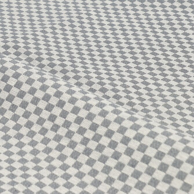 Bunzlau Castle Small Check theedoek 65x65 Anthracite