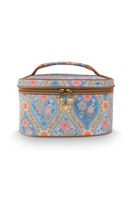 Pip Studio Cleo Beauty Case Ornamento Blue 26x16x16cm
