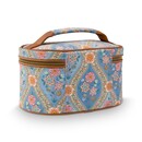 Pip Studio Pip Studio Cleo Beauty Case Ornamento Blue 26x16x16cm