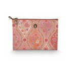 Pip Studio Pip Studio Charly Cosmetic Flat Pouch Medium Ornamento Orange 24x1x15.5cm