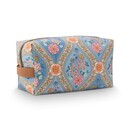 Pip Studio Pip Studio Coco Cosmetic Bag Medium Ornamento Blue 21.5x10x10.5cm