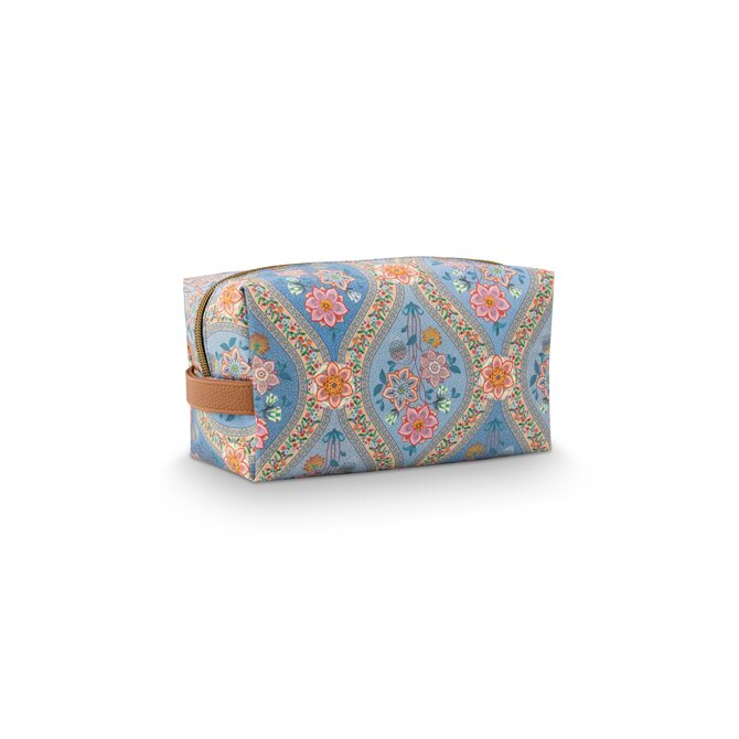 Pip Studio Coco Cosmetic Bag Medium Ornamento Blue 21.5x10x10.5cm