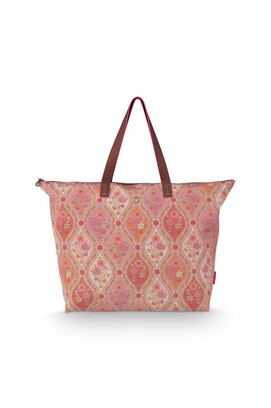 Pip Studio Tilda Tote Bag Large Ornamento Orange 66x20x44cm