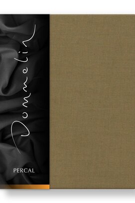 Dommelin Hoeslaken Uni Percal 200TC 507 Brons 90x200/30