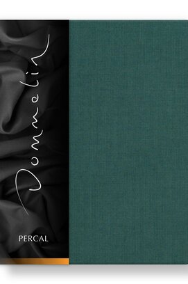 Dommelin Topper Hoeslaken Uni Percal 200TC 536 Antiekgroen 160x210/9