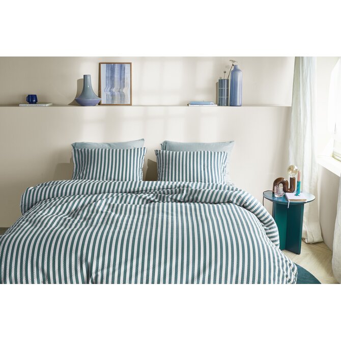 Beddinghouse Dekbedovertrek Veya Groen 140x200/220 cm