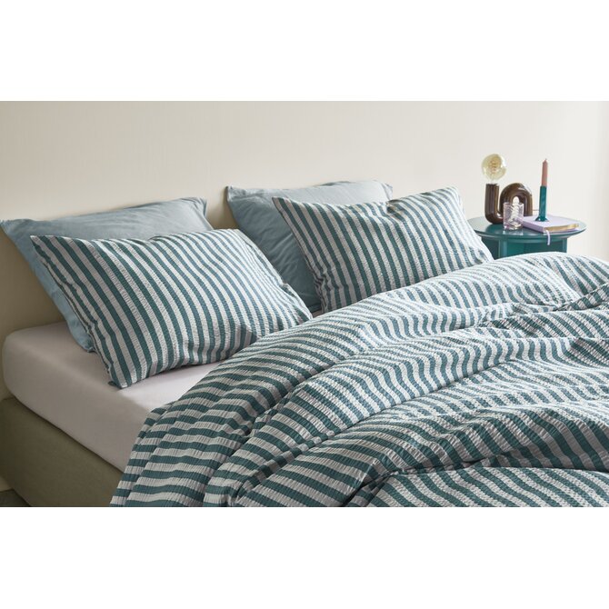 Beddinghouse Dekbedovertrek Veya Groen 240x200/220 cm