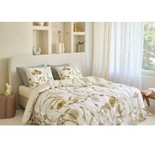 Beddinghouse Dekbedovertrek Cely Naturel 200x200/220 cm