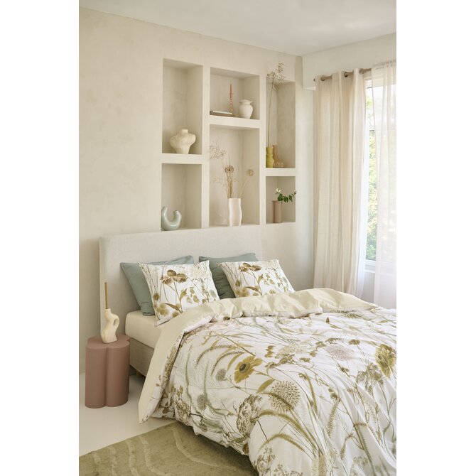 Beddinghouse Dekbedovertrek Cely Naturel 200x200/220 cm