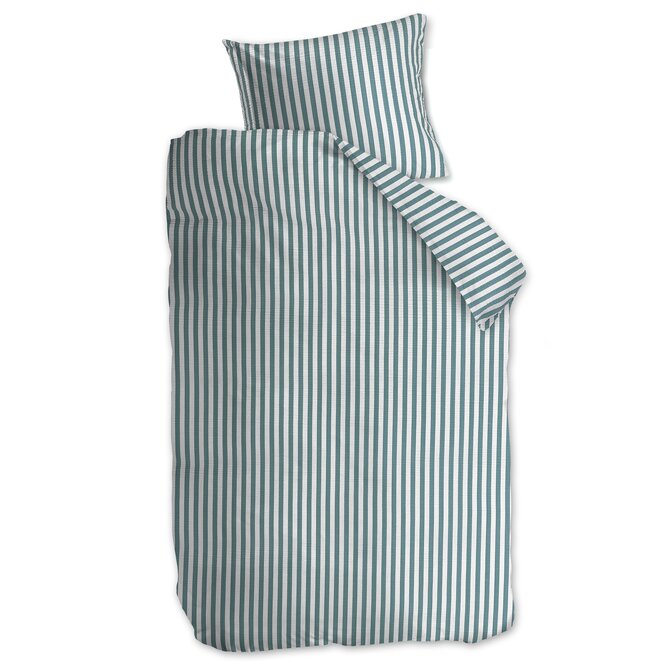 Beddinghouse Dekbedovertrek Veya Groen 200x200/220 cm