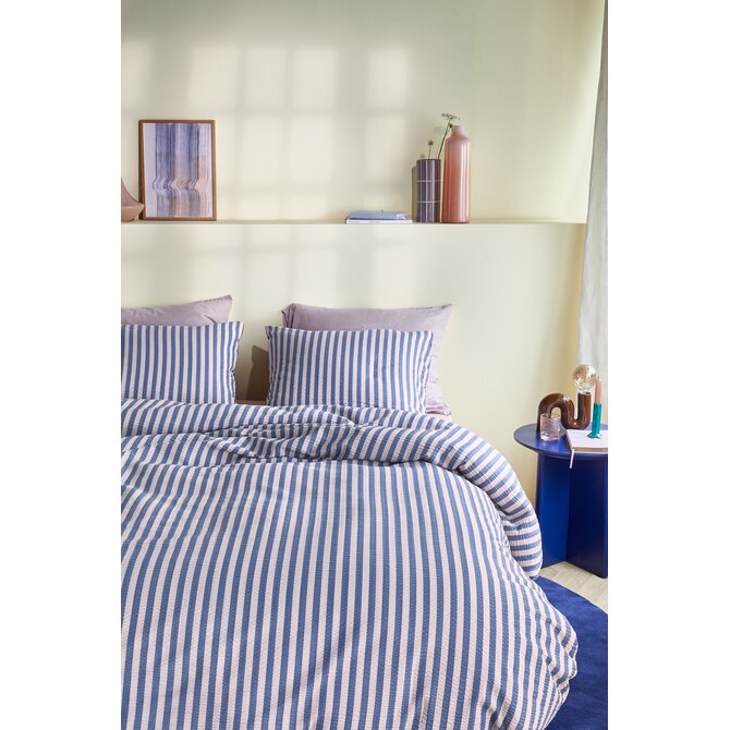 Beddinghouse Dekbedovertrek Veya Blauw 240x200/220 cm