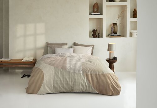 Beddinghouse Beddinghouse Dekbedovertrek Tove Naturel 200x200/220 cm