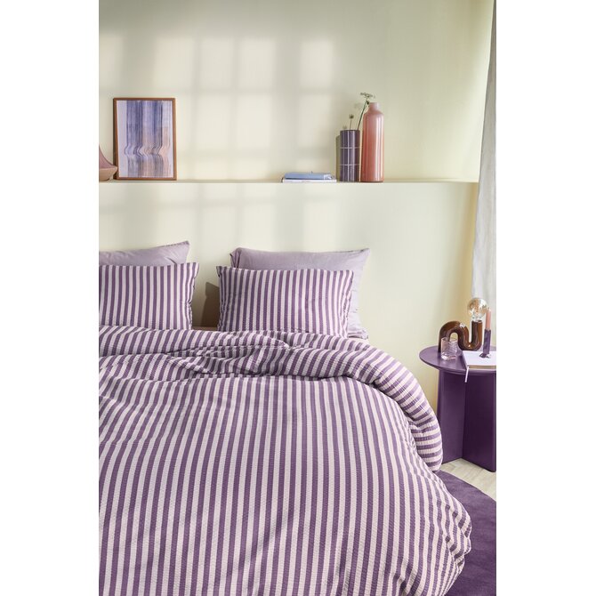 Beddinghouse Dekbedovertrek Veya Mauve 140x200/220 cm