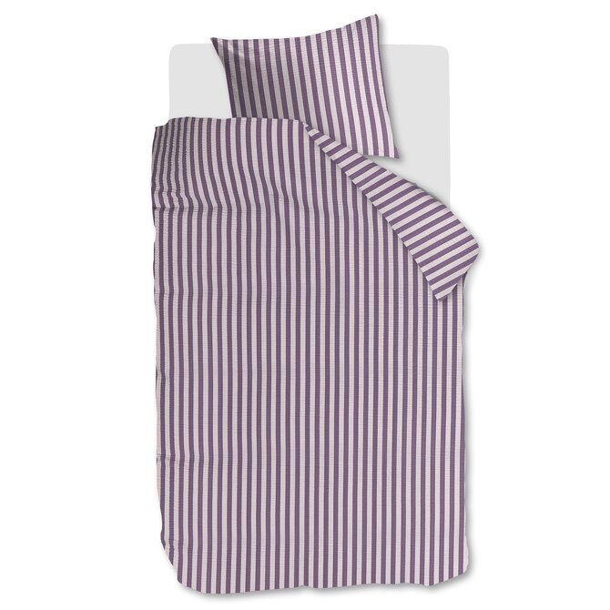 Beddinghouse Dekbedovertrek Veya Mauve 200x200/220 cm