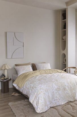 Beddinghouse Dekbedovertrek Indy Naturel 200x200/220 cm