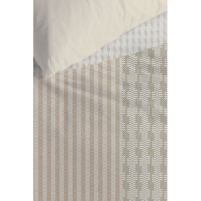 Beddinghouse Dekbedovertrek Tove Naturel 240x200/220 cm