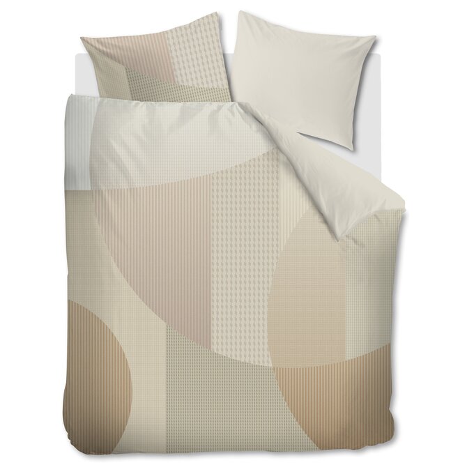 Beddinghouse Dekbedovertrek Tove Naturel 240x200/220 cm