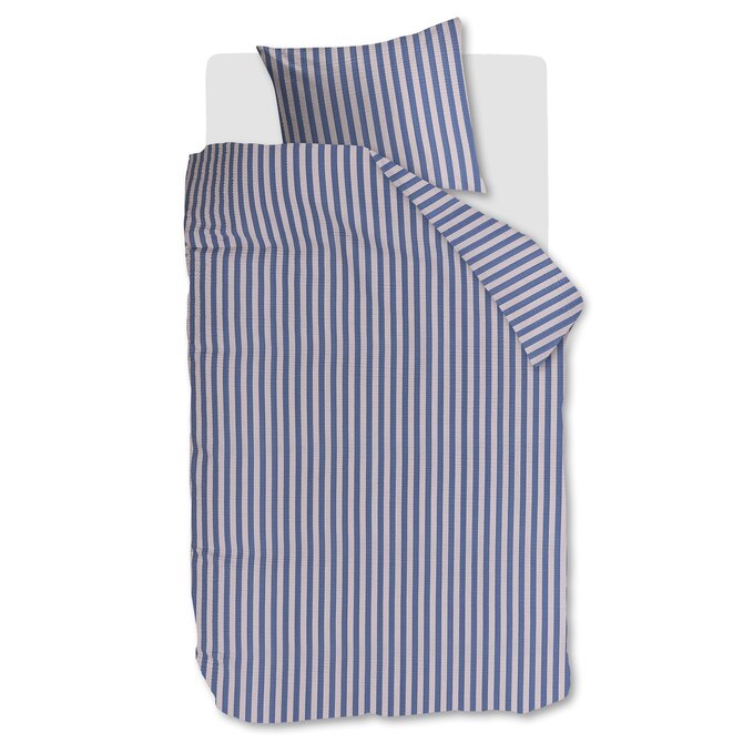 Beddinghouse Dekbedovertrek Veya Blauw 140x200/220 cm