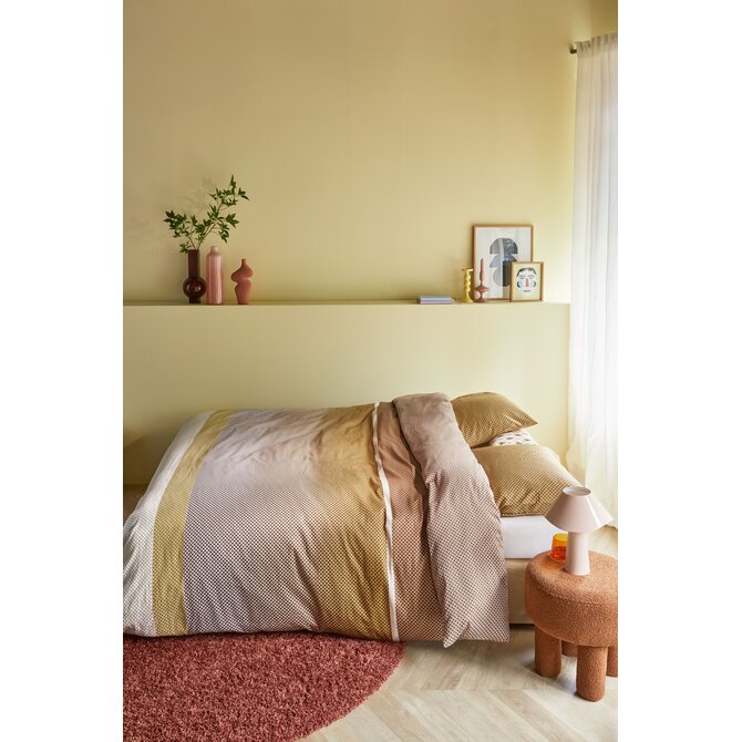 Beddinghouse Dekbedovertrek Elvi Goud 140x200/220 cm