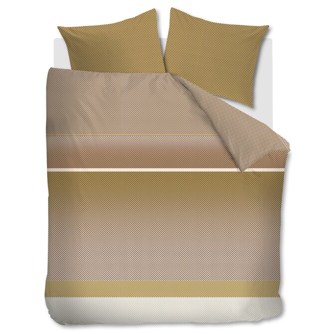 Beddinghouse Dekbedovertrek Elvi Goud 140x200/220 cm