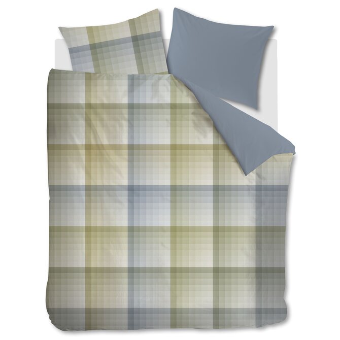 Beddinghouse Dekbedovertrek Sil Blauw Groen 140x200/220 cm