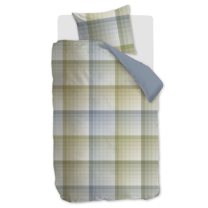 Beddinghouse Dekbedovertrek Sil Blauw Groen 140x200/220 cm