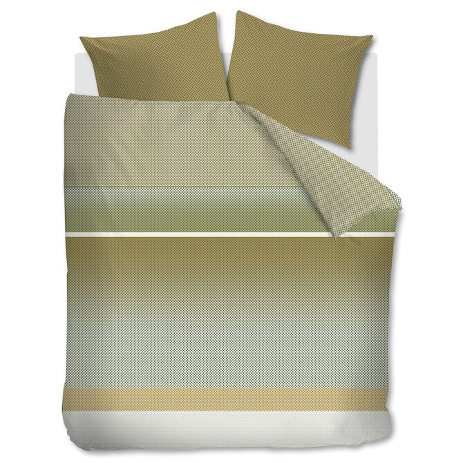 Beddinghouse Dekbedovertrek Elvi Groen 140x200/220 cm