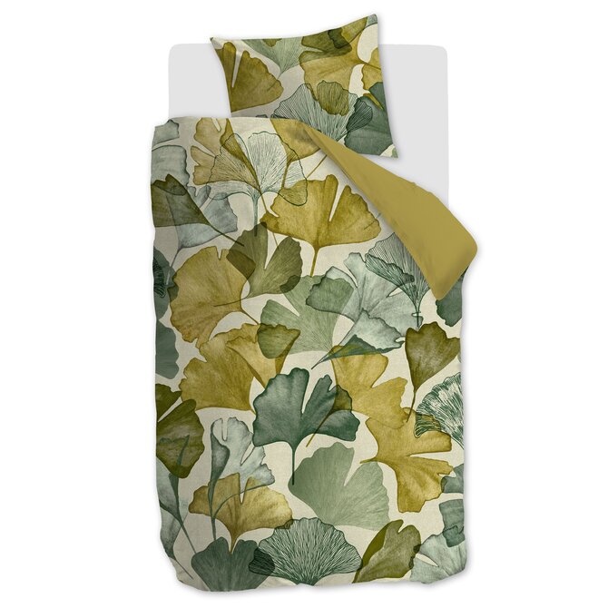 Beddinghouse Dekbedovertrek Suma Groen 240x200/220 cm