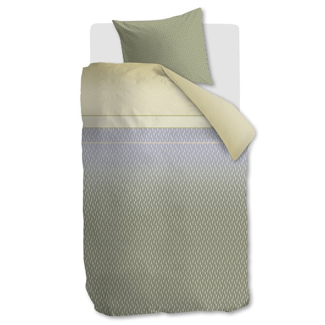 Beddinghouse Dekbedovertrek Archer Groen 140x200/220 cm