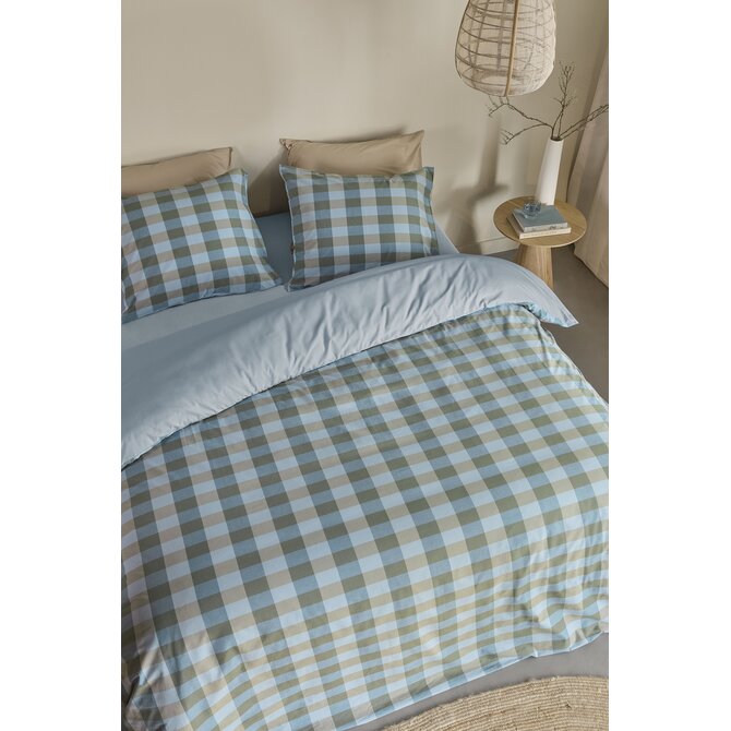 Beddinghouse Dekbedovertrek Marre Blauw Groen 140x200/220 cm