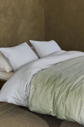 Beddinghouse Dekbedovertrek Nadine Groen 260x200/220 cm