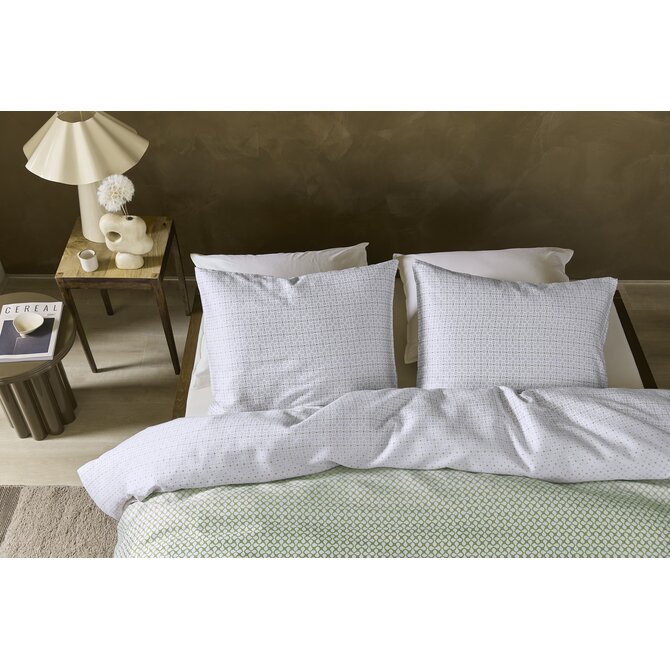 Beddinghouse Dekbedovertrek Nadine Groen 260x200/220 cm
