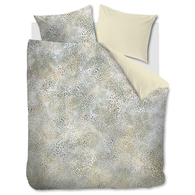 Beddinghouse Dekbedovertrek Sia Groen 240x200/220 cm